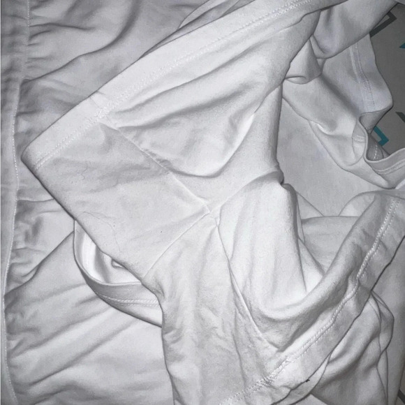 Jones New York, XL White w/black slant pockets knit comfort waistband knit skort - Picture 6 of 10